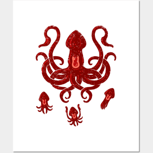 Giant Squid! Posters and Art